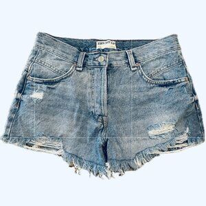 Free People Now or Never Denim Shorts
